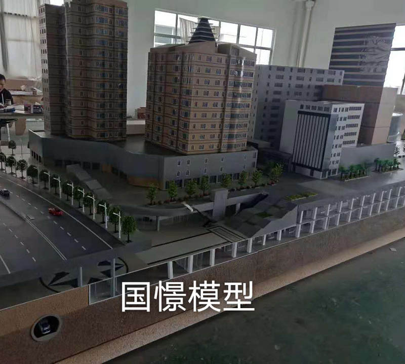 苍溪县建筑模型