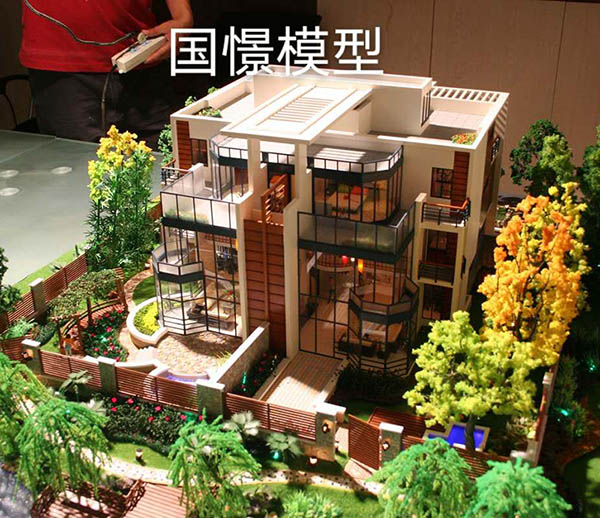 苍溪县建筑模型