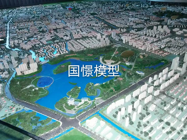 苍溪县建筑模型