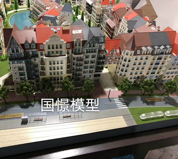 苍溪县建筑模型